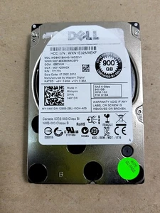 Dell WD9001BKHG WD9001BKHG-18D22V1 Hard Drive 600GB SAS 2.5" - Picture 1 of 2