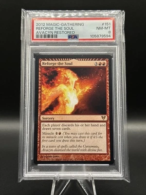 2012 Magic the Gathering Reforge the Soul #151 Avacyn Restored PSA 8 - Image 1 of 2