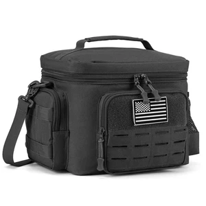 Heavy Duty Tactical Lunch Box for Men - Leakproof, Insulated Cooler Bag UK - Picture 1 of 5