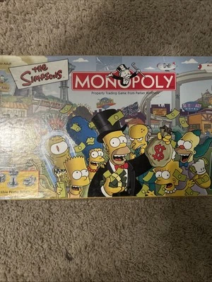 Juego de Mesa Hasbro Monopoly Edición Los Simpson - MN006-025 Foto 1 de 2