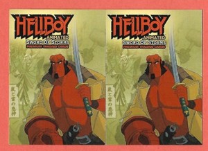 2006 Inkworks Hellboy Animated Sword of Storms Promo Card * HA-1