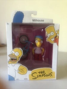 MILHOUSE VAN HOUTEN - The Simpsons Wave 3 Jakks Pacific 5" Action Figures NEW - Picture 1 of 6