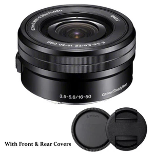 Sony E PZ 16-50mm f/3.5-5.6 OSS Lens for Sony E-Mount Cameras Black with Cover - Picture 1 of 10