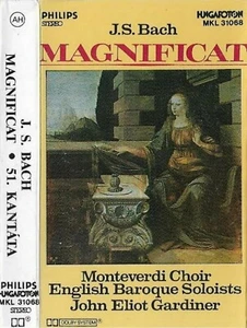Bach Magnificat  Jauchzet Gott In Allen Landen CASSETTE ALBUM Monteverdi Choir  - Picture 1 of 9