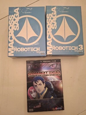 Robotech Legacy Vol. 2 & 3: Robotech Masters DVD 3-Disc Sets + Shadow Chronicles - Image 1 of 4