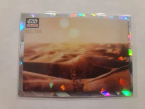 2023 Topps Chrome Star Wars Galaxy Tatooine Sunset #91 Atomic Refractor 22/150 - Picture 1 of 2