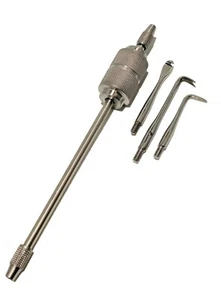 Manual Crown Bridge Remover Set With 3 Attachments with and without spring - Picture 1 of 3