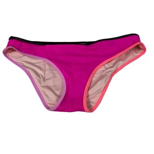 Victorias Secret Size Medium Classic Hipster Bikini Bottoms Pink Purple #3195 - Picture 1 of 9