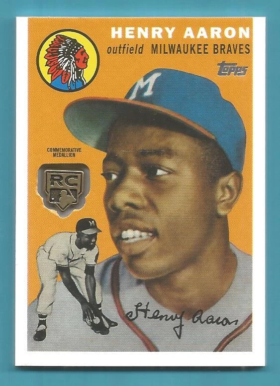 HANK AARON Singles, Inserts, & Parallels (with Pictures) / You Pick The Cards - Image 1 of 1