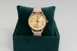 Nuevo reloj Ted Baker rosa claro cuero esfera rosa 10030743 $185 - Imagen 1 de 4