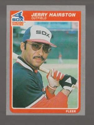 1985 Fleer Jerry Hairston Chicago White Sox #515 Near Mint or Better - Image 1 of 2