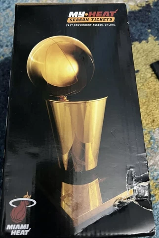 Miami Heat 2006 Season Ticket Holder Gift Replica Trophy 9"x4"x31/2 " Cover
