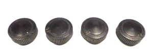 vintage PHILCO 40-158 CONSOLE:   SET OF 4 BAKELITE PUSH-ON KNOBS - 1 & 1/16" - Picture 1 of 3