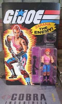 GI JOE ~ 2024  ZARANA MOC MOSC ~ TRANSFORMER MINT ON SEALED CARD - Image 1 of 3