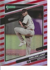 2021 Donruss Red Dinelson Lamet card # 211 San Diego Padres /2021 - Picture 1 of 1