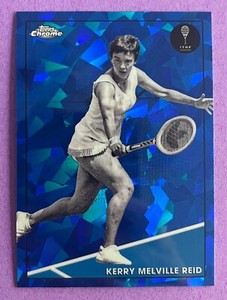 Kerry Melville Reid 2021 Topps Chrome Tennis Sapphire Edition Card #58