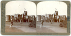 Stereo, India, Lucknow, the residency Vintage stereo card -  Tirage argentiq