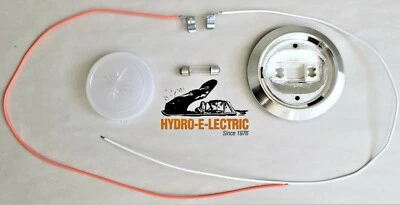 NEW 1971-1990 Impala & Caprice Complete Interior Rear Dome Lamp/Light Repair Kit - Image 1 of 3