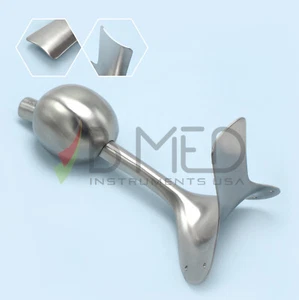 Instrumentos de ginecología obstetra espéculo vaginal ponderado Auvard 2 libras grado OR - Imagen 1 de 5