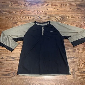 Trailside Mens Long Sleeve Shirt, XL, 1/4 Snap Button, Outdoors Fishing Hiking - Picture 1 of 10