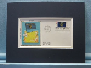 Oregon Joins the Union as the 33rd state & First Day Cover of Oregon Statehood - Bild 1 von 1