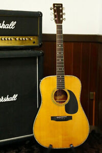 1970's made Vintage MORRIS  W-30 High quality made Acoustic Guitar Made in Japan