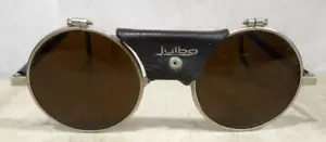 Gafas de sol de colección originales Julbo redondas glaciar hechas en Francia escalada de montaña - Imagen 1 de 9