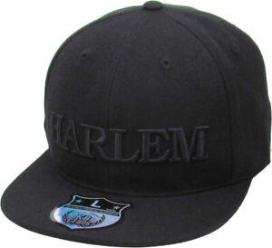 New York Harlem Bronx Brooklyn Embroidered Fitted Hat Cap Borough NYC NEWYORK