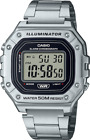 Casio W218HD-1AV, 50 Meter WR Chronograph Watch, Alarm, Illuminator, NEW