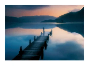 Póster con impresión artística de Jonathan Horrocks Early Morning Mist 31,5 x 23,5 - Imagen 1 de 1