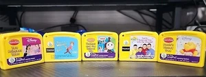 Leap Frog-My First LeapPad- Lot of 5 Games - Dr.Seuss Winnie The Pooh, Thomas + - Picture 1 of 6