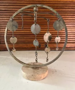 vintage artist garden sculpture circles of life - Picture 1 of 8