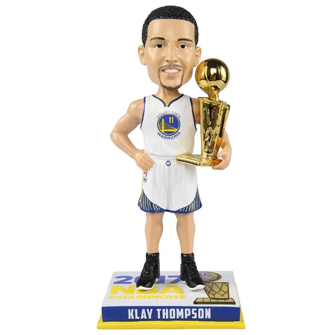 Klay Thompson Golden State Warriors 2017 NBA Champions Bobblehead NBA Cover