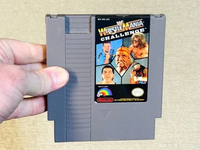 WWF Wrestlemania Challenge - Nintendo NES Cartridge - Authentic Tested - Game - Image 1 of 3