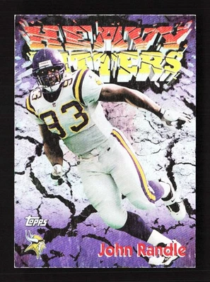 1998 Topps Season's Best Heavy Hitters John Randle Minnesota Vikings #18 - Image 1 of 2