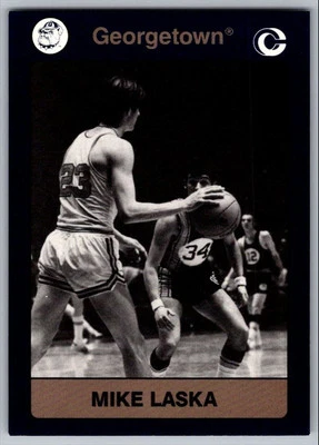 1991-92 Collegiate Collection Georgetown Hoyas Mike Laska Georgetown Hoyas #78 - Image 1 of 2