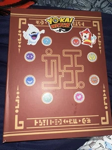 YoKai Watch Medals Lot Of 39 Plus Folder - Picture 1 of 9