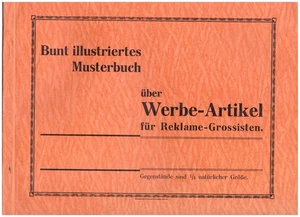 alters Musterbuch Werbeartikel enthält 14 Blätter - Bild 1 von 2