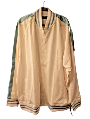 Nuevo Rocawear Logo en la espalda Cremallera Chaqueta de Pista Blanco Hombre 5X Grande y Alto Foto 1 de 3