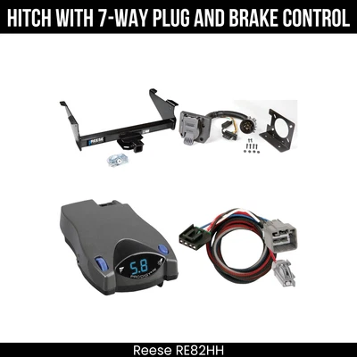 Control de freno de cableado paquete de remolque Reese para 03-24 Dodge Ram 2500 3500 03-08 Ram 1500 Foto 1 de 4