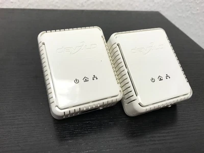 2 Stück Devolo dLAN 200 AV mini - MT:2294 - Powerline Netzwerkadapter - Bild 1 von 3