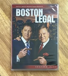 Boston Legal: Fifth 5th Final Season Five 5 (DVD, 2008) Will Shatner NEW SEALED - Picture 1 of 2