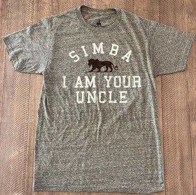 Camiseta DISNEY PARK Auténtica LION KING SCAR Simba Soy Tu Tío Adulto Talla S Foto 1 de 4