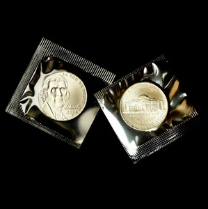 2006 P Jefferson Nickel ~ Satin Mint Strike ~ In Original Mint Cello - Bild 1 von 1