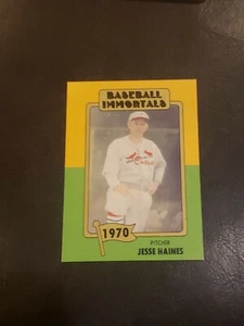 1980-87 SSPC Baseball Immortals Jesse Haines #118 HOF - Picture 1 of 2