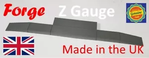 Railway Train Station Passenger Platform 6 Pc Kit Z Gauge 1:220 Scale Railroad - Foto 1 di 10