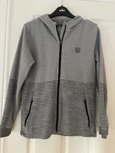 Boys Hoodie 12-13 years Grey In Colour - Picture 1 of 3