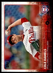 2015 TOPPS #10 COLE HAMELS PHILADELPHIA PHILLIES - Picture 1 of 2