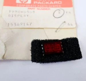 HP 1990-0508 matriz de puntos numéricos estado sólido cátodo común 170 ma máximo 0,29 H nuevo de lote antiguo - Imagen 1 de 5