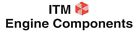 Engine Connecting Rod Bearing Set ITM 4B9559